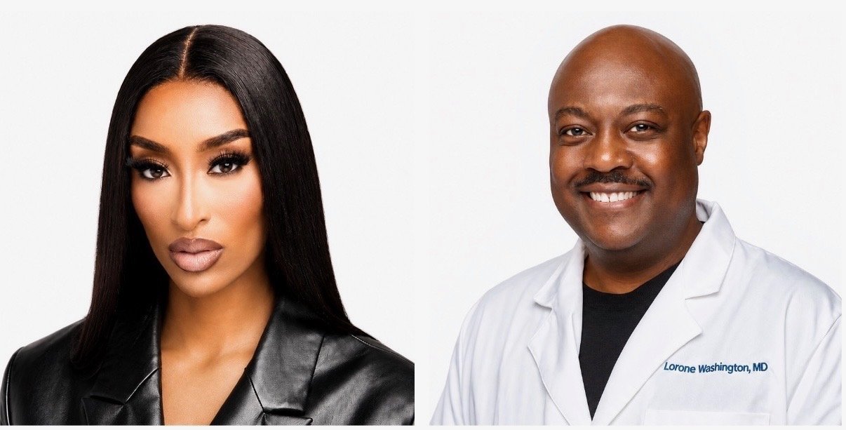 ciara washington and lorone washington - founders and owners new vision med spa columbia, sc